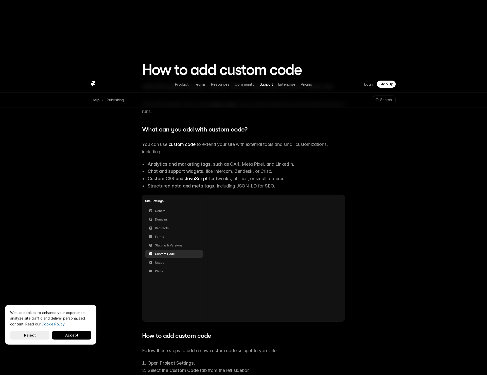 Framer - Embedding SmartForm