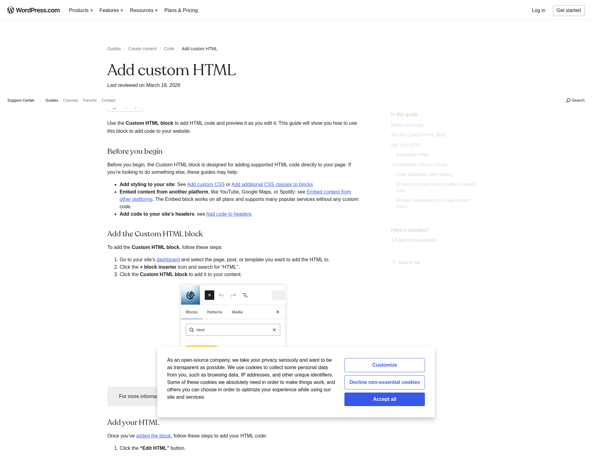 WordPress - Embedding SmartForm